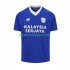 Camisola Cardiff City Homem Equipamento Primeiro 2022-2023 Manga Curta